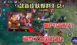 王者荣耀皮肤爆料小视频,炫酷爆料视频抢先看